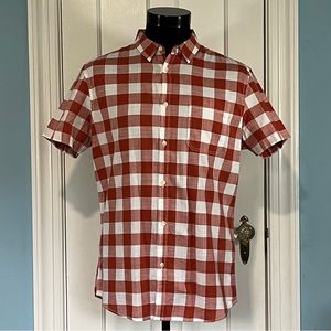 Clockhouse Brand Short Sleeve Button Down Shirt